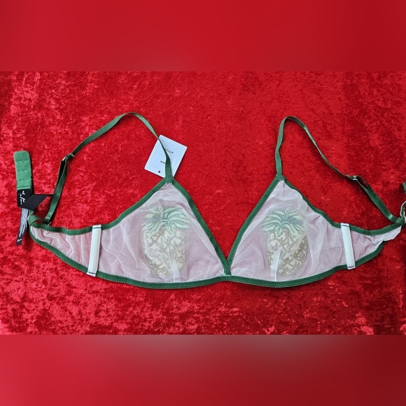 Babe Bralette Pineapple Out from Under Urban Outfitters. 🍍🍍🍍 - Picture 6 of 16